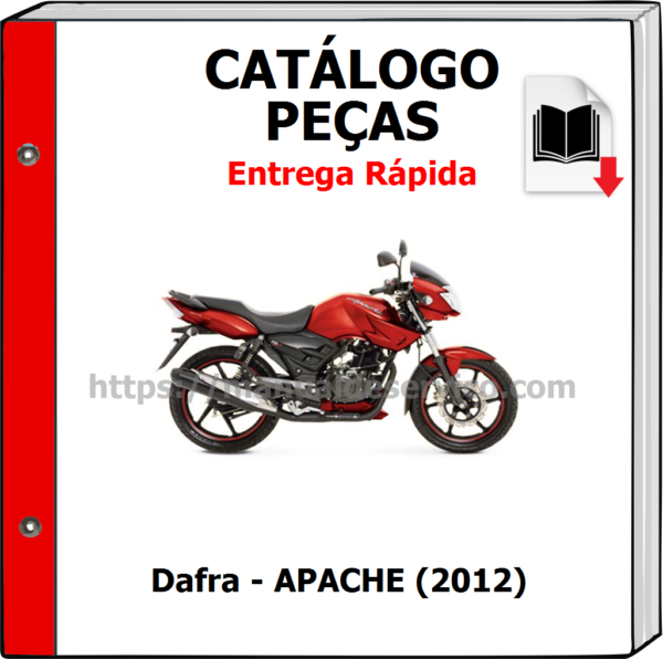 Catálogo de Peças - Dafra - APACHE (2012)