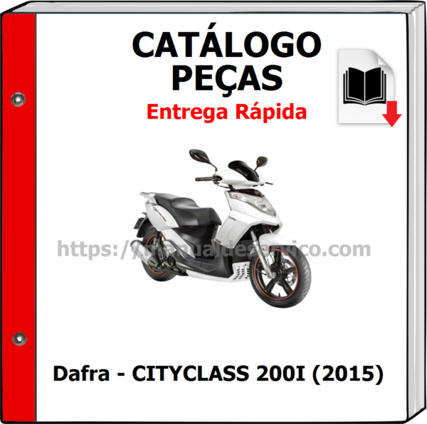 Catálogo de Peças - Dafra - CITYCLASS 200I (2015)