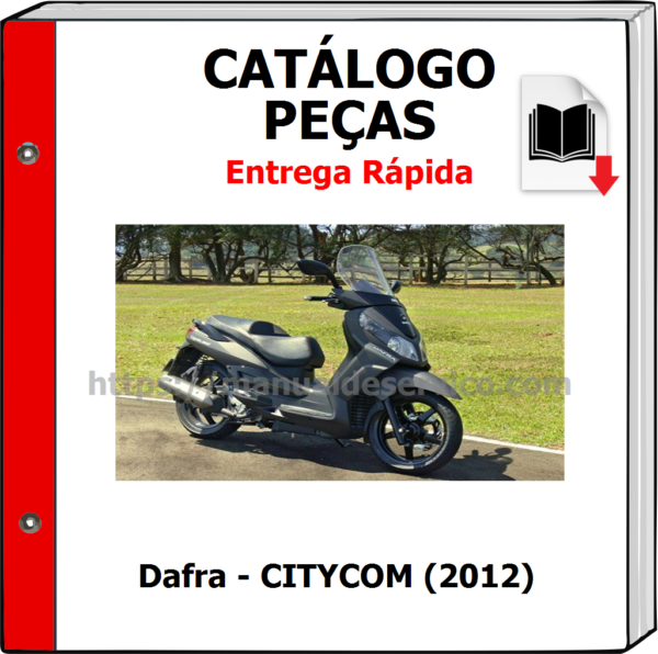 Catálogo de Peças - Dafra - CITYCOM (2012)