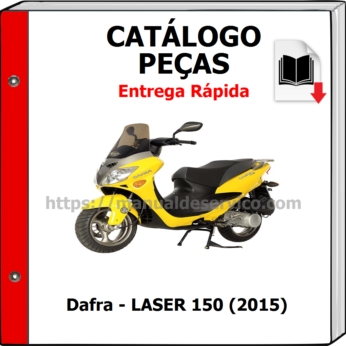 Catálogo de Peças – Dafra – LASER 150 (2015)