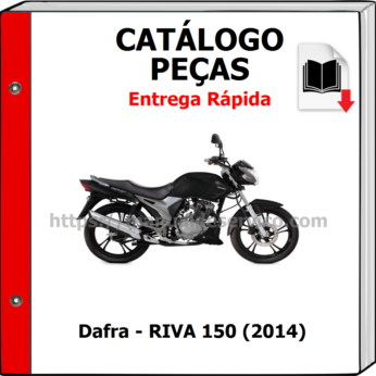 Catálogo de Peças – Dafra – RIVA 150 (2014)