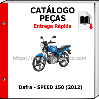 Catálogo de Peças – Dafra – SPEED 150 (2012)