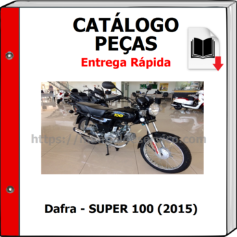 Catálogo de Peças – Dafra – SUPER 100 (2015)