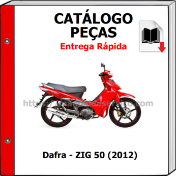 Catálogo de Peças – Dafra – ZIG 50 (2012)