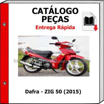 Catálogo de Peças – Dafra – ZIG 50 (2015)