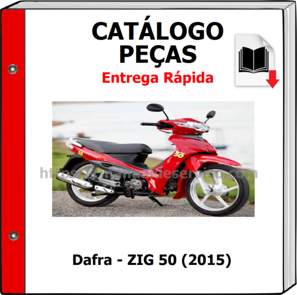Catálogo de Peças - Dafra - ZIG 50 (2015)