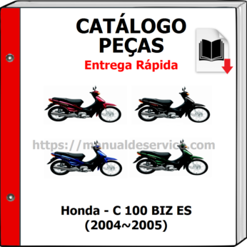 Catálogo de Peças – Honda – C 100 BIZ ES (2004~2005)