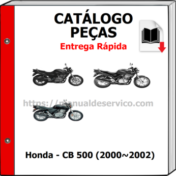 Catálogo de Peças – Honda – CB 500 (2000~2002)