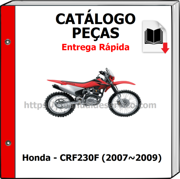 Catálogo de Peças - Honda - CRF230F (2007~2009)