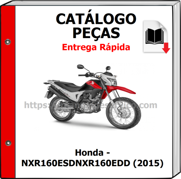 Catálogo de Peças - Honda - NXR160ESDNXR160EDD (2015)
