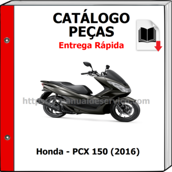 Catálogo de Peças – Honda – PCX 150 (2016)