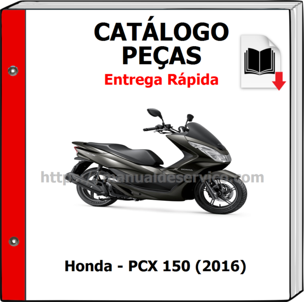 Catálogo de Peças - Honda - PCX 150 (2016)
