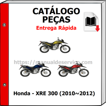 Catálogo de Peças – Honda – XRE 300 (2010~2012)
