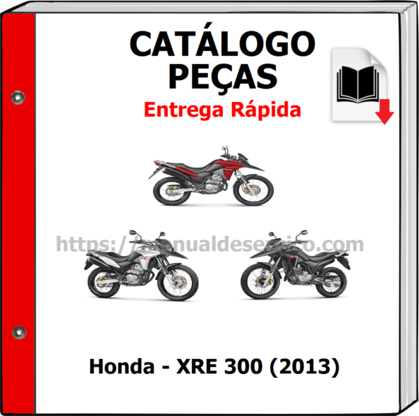 Catálogo de Peças - Honda - XRE 300 (2013)