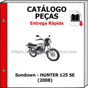 Catálogo de Peças – Sundown – HUNTER 125 SE (2008)