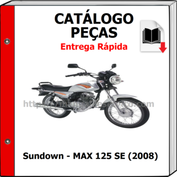 Catálogo de Peças – Sundown – MAX 125 SE (2008)