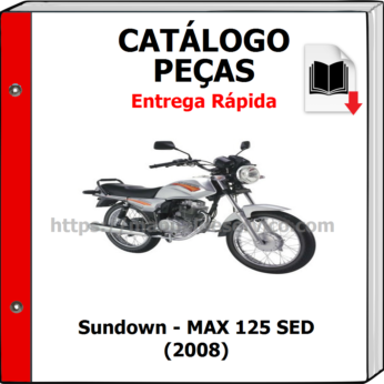 Catálogo de Peças – Sundown – MAX 125 SED (2008)