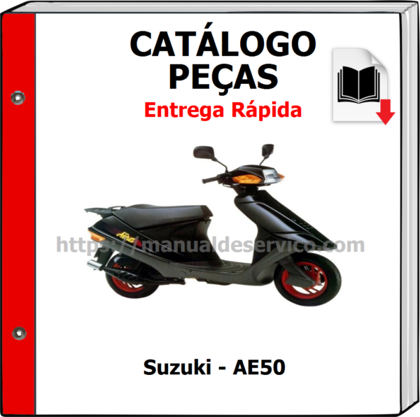 Catálogo de Peças - Suzuki - AE50
