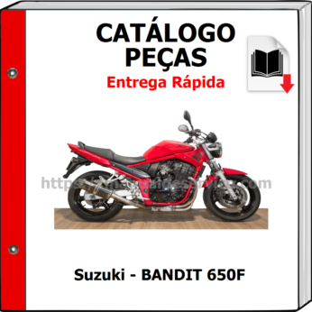 Catálogo de Peças – Suzuki – BANDIT 650F