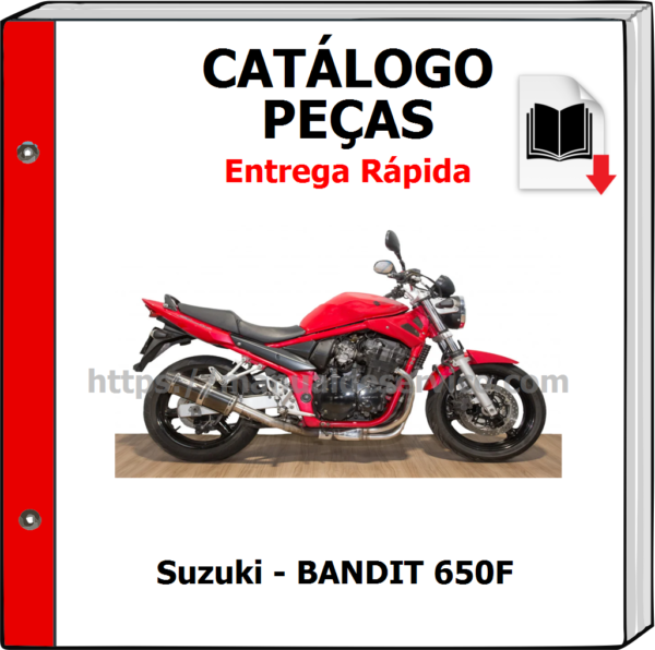 Catálogo de Peças - Suzuki - BANDIT 650F