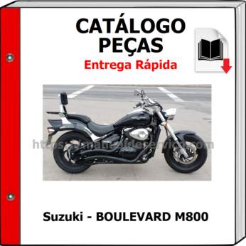 Catálogo de Peças – Suzuki – BOULEVARD M800