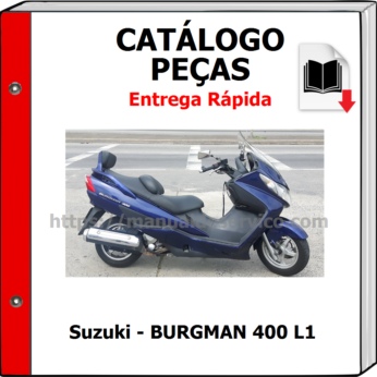 Catálogo de Peças – Suzuki – BURGMAN 400 L1
