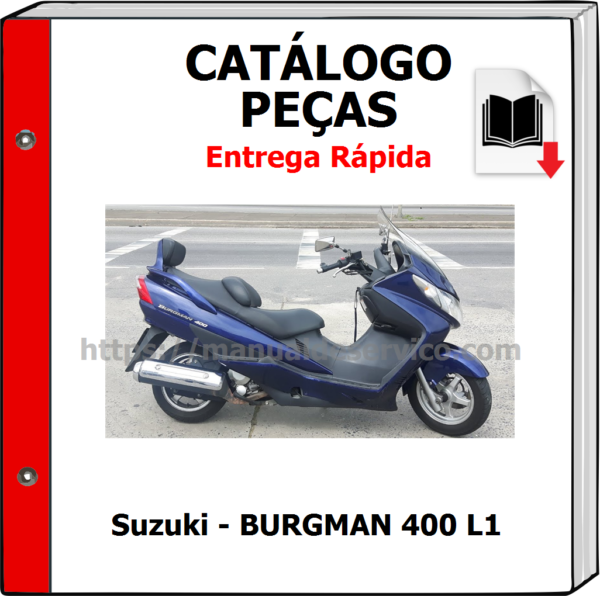 Catálogo de Peças - Suzuki - BURGMAN 400 L1