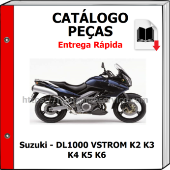 Catálogo de Peças – Suzuki – DL1000 VSTROM K2 K3 K4 K5 K6