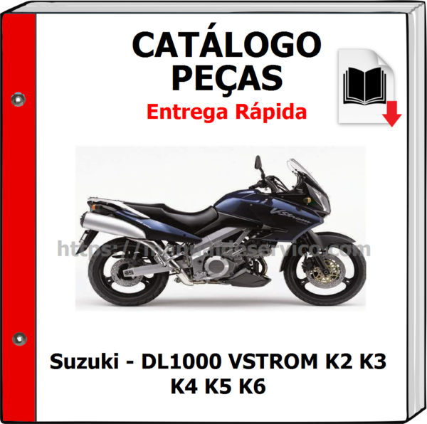 Catálogo de Peças - Suzuki - DL1000 VSTROM K2 K3 K4 K5 K6