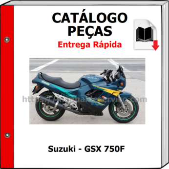 Catálogo de Peças – Suzuki – GSX 750F