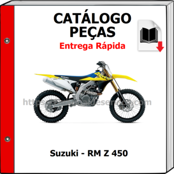 Catálogo de Peças – Suzuki – RM Z 450