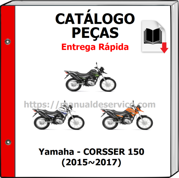 Catálogo de Peças - Yamaha - CORSSER 150 (2015~2017)
