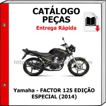 Catálogo de Peças – Yamaha – FACTOR 125 EDIÇÃO ESPECIAL (2014)