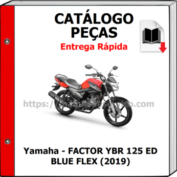 Catálogo de Peças – Yamaha – FACTOR YBR 125 ED BLUE FLEX (2019)