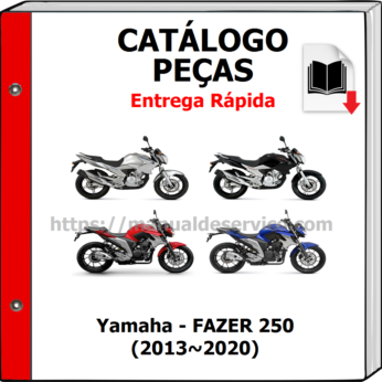 Catálogo de Peças – Yamaha – FAZER 250 (2013~2020)