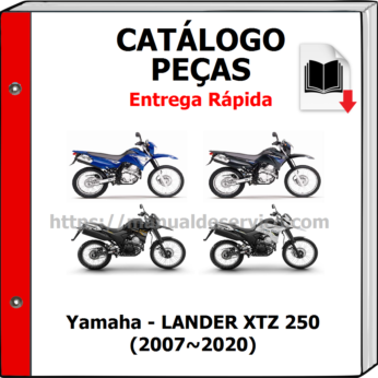 Catálogo de Peças – Yamaha – LANDER XTZ 250 (2007~2020)