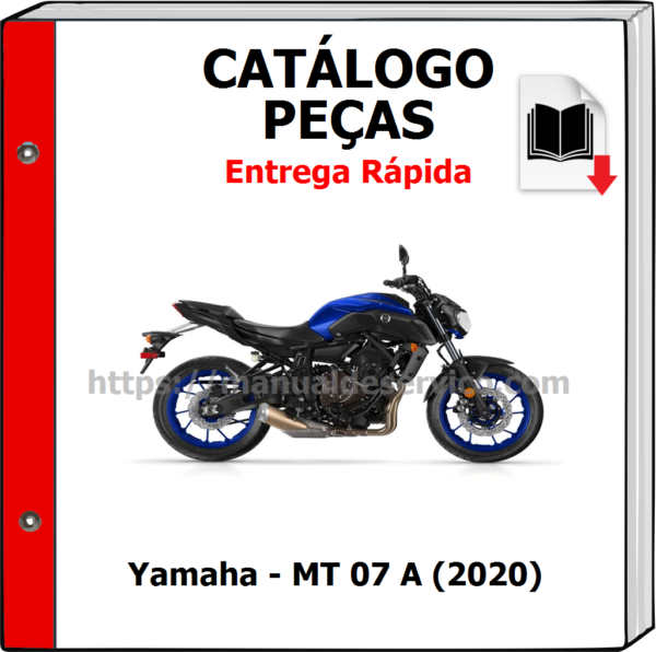 Catálogo de Peças - Yamaha - MT 07 A (2020)