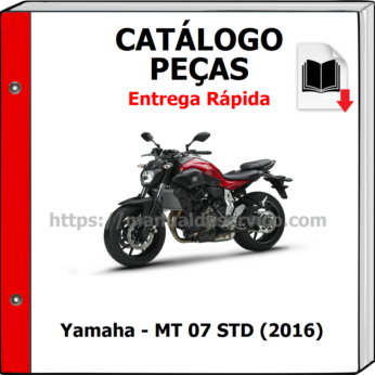 Catálogo de Peças – Yamaha – MT 07 STD (2016)