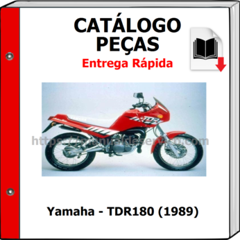 Catálogo de Peças – Yamaha – TDR180 (1989)