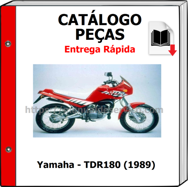 Catálogo de Peças - Yamaha - TDR180 (1989)