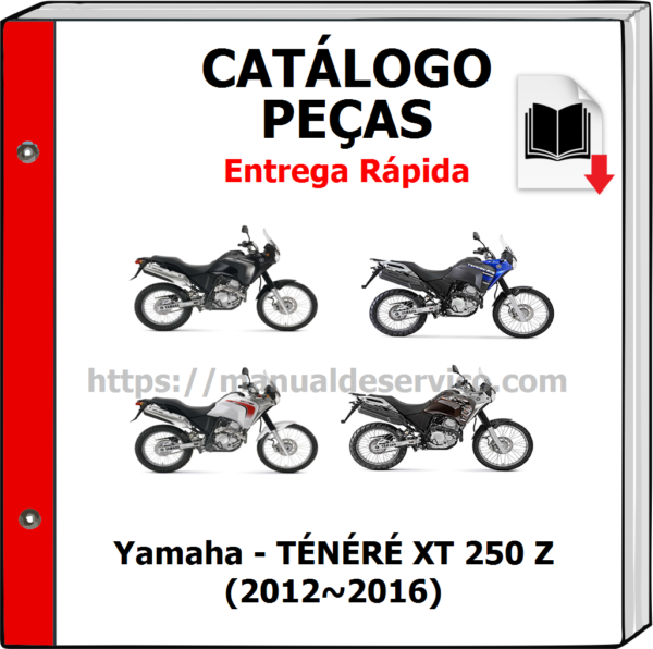 Catálogo de Peças - Yamaha - TÉNÉRÉ XT 250 Z (2012~2016)