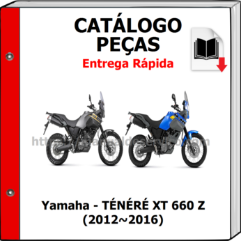 Catálogo de Peças – Yamaha – TÉNÉRÉ XT 660 Z (2012~2016)