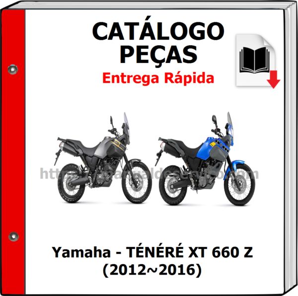 Catálogo de Peças - Yamaha - TÉNÉRÉ XT 660 Z (2012~2016)