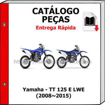 Catálogo de Peças – Yamaha – TT 125 E LWE (2008~2015)