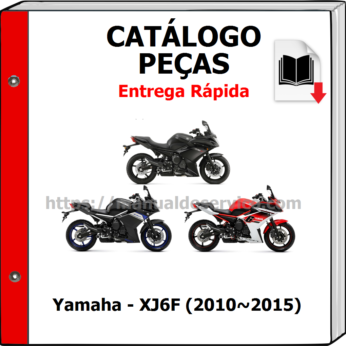 Catálogo de Peças – Yamaha – XJ6F (2010~2015)