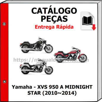 Catálogo de Peças – Yamaha – XVS 950 A MIDNIGHT STAR (2010~2014)