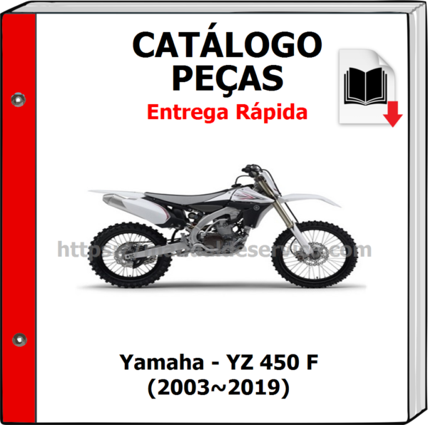 Catálogo de Peças - Yamaha - YZ 450 F (2003~2019)