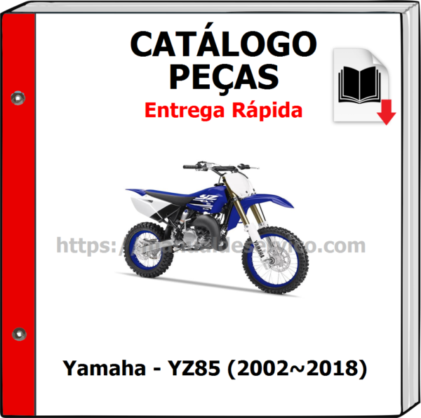 Catálogo de Peças - Yamaha - YZ85 (2002~2018)