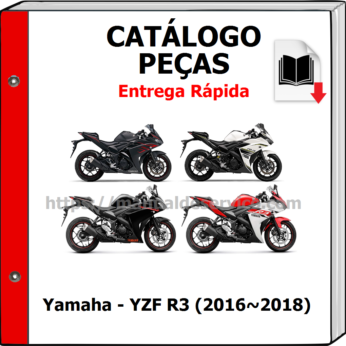 Catálogo de Peças – Yamaha – YZF R3 (2016~2018)