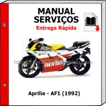 Manual de Serviços – Aprilia – AF1 (1992)